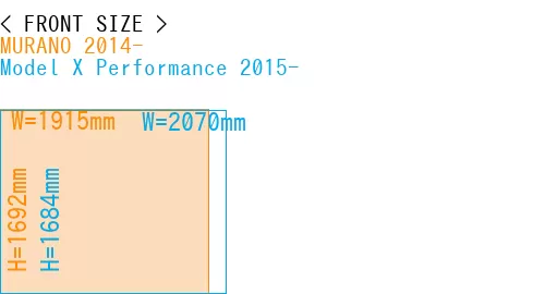 #MURANO 2014- + Model X Performance 2015-